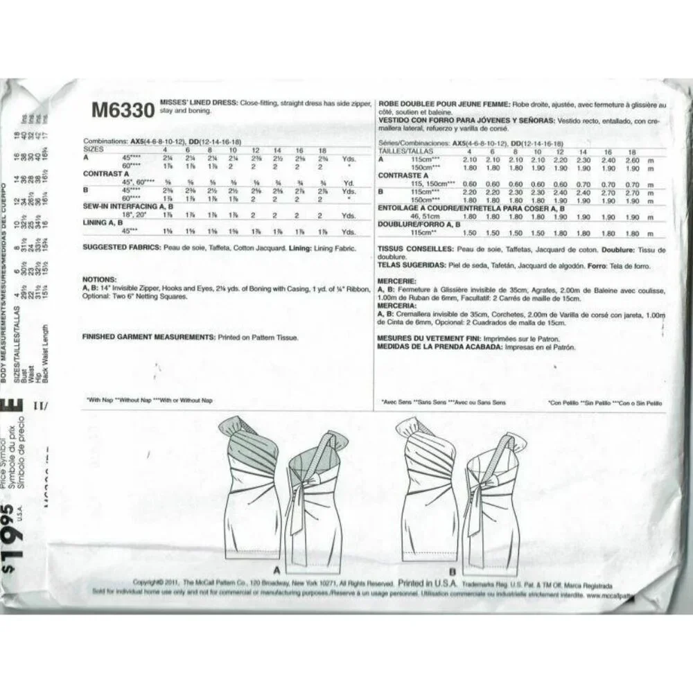 McCall mccalls sewing